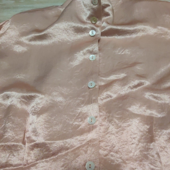 Satin Dressy Blouse - Picture 2 of 6